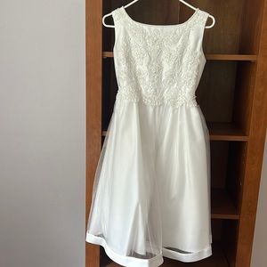 White First Communion Dress